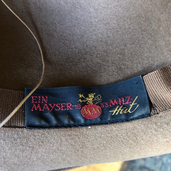 Vintage Ein Mayser Milz Hut Round Hat - Picture 2 of 9